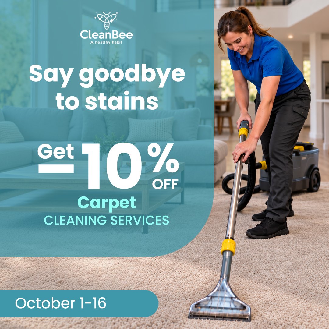 Carpet Cleaning - October 1-16